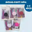 Panty-medias Veladas Niñas 3-4 Años Rojas