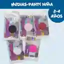 Panty-medias Veladas Niñas 3-4 Años Rojas