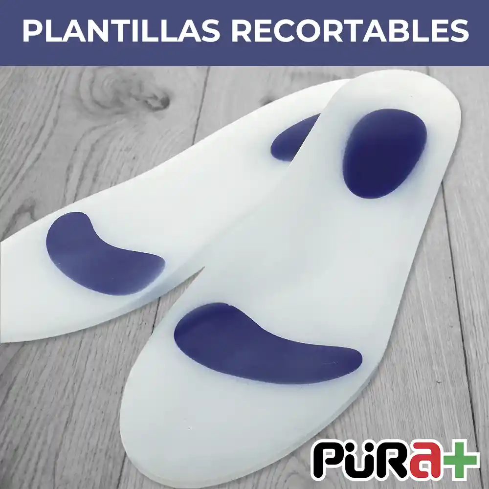 Plantillas Ortopédicas Silicona Recortable 34-39