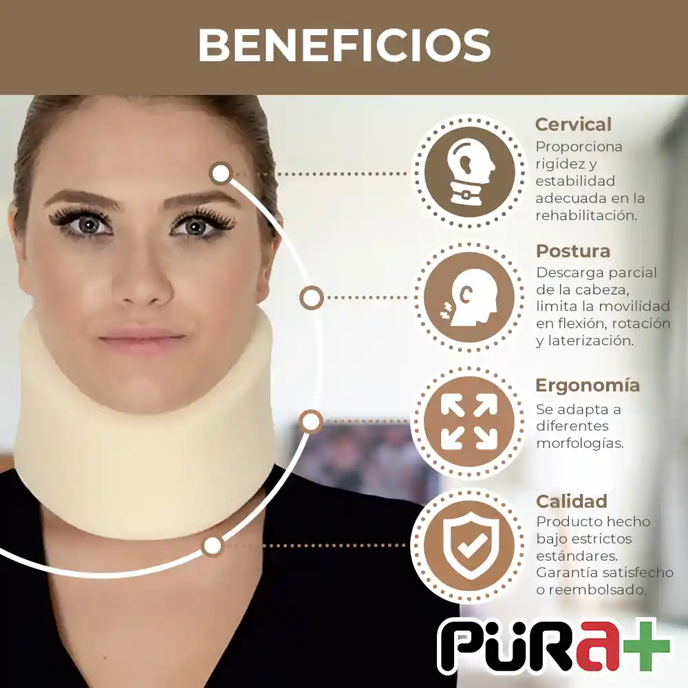 Collar Cervical Ortopédico Cuello Thomas Blando
