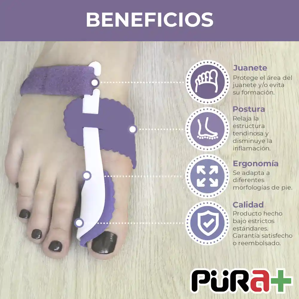 Pura Plantillas Ortopedicas Metatarso Pie + (1 Par)