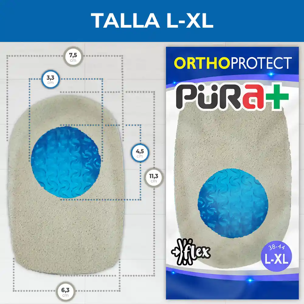 Plantillas Ortopedicas Zapatos Taloneras Espolon (1 Par) S