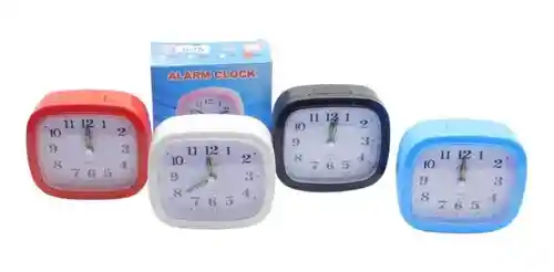 Reloj Maquinaria Silenciosa Análogo Luminoso Silencioso Mesa