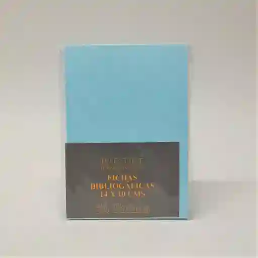 Fichas Bibliograficas Azules