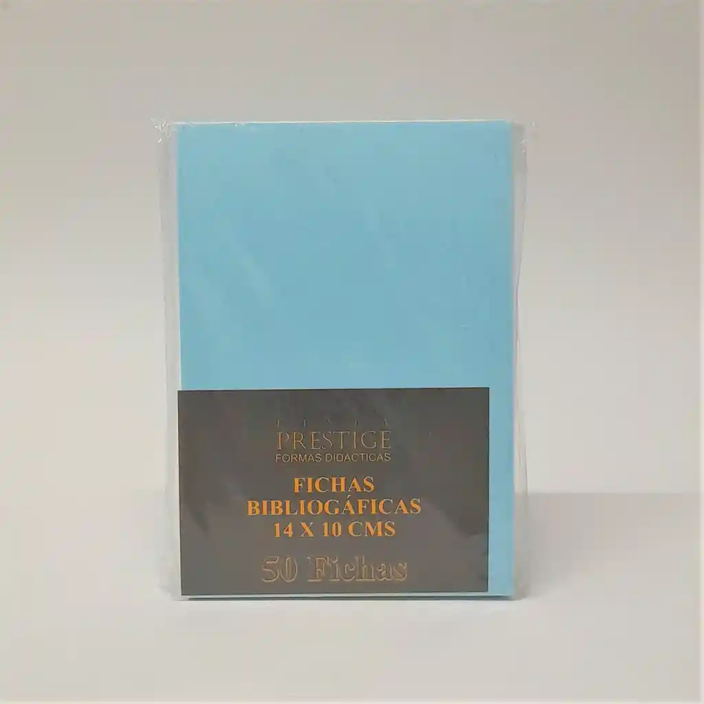 Fichas Bibliograficas Azules