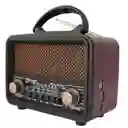 Radio Bluetooth Parlante Recargable Con Usb Y Radio Fm