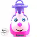 Carrito Montable Perrito Morado