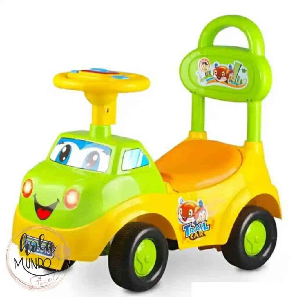 1000010 Carrito Montable Trail Amarillo