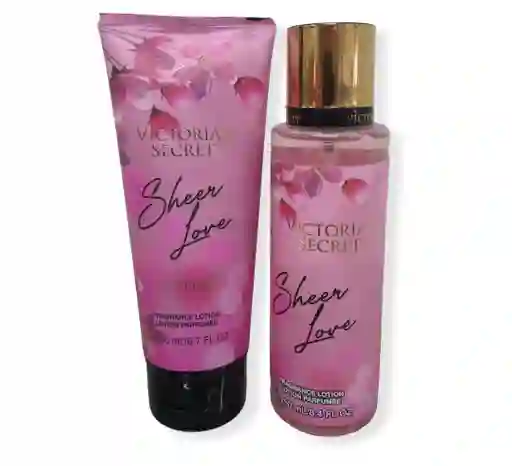  Kit Crema Y Splash Victoria's Secret Sheer Love 