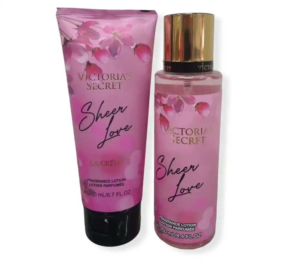  Kit Crema Y Splash Victoria's Secret Sheer Love 