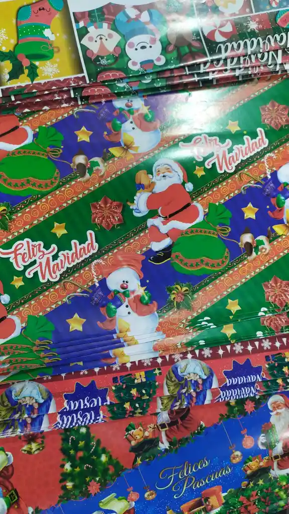 Papel Regalo Primavera X 5 Pliegos