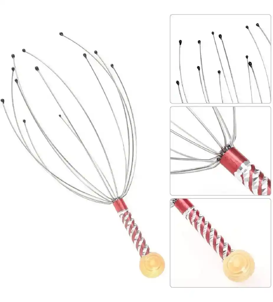 Masajeador De Cabeza Antiestrés Relajante