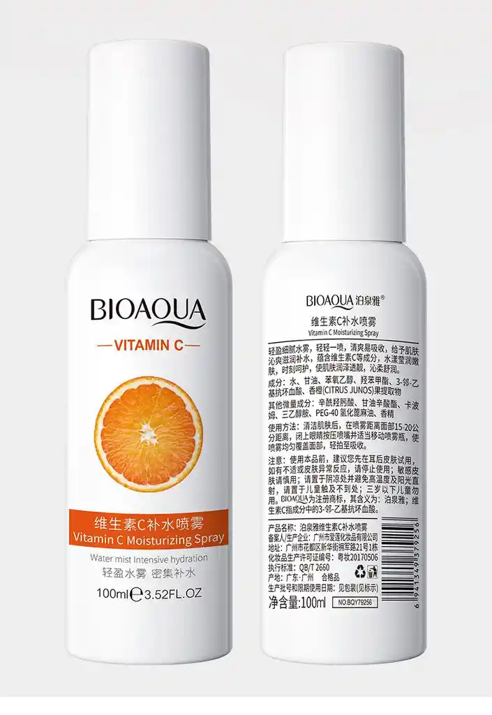 Tonico Spray Vitamina C Bioaqua