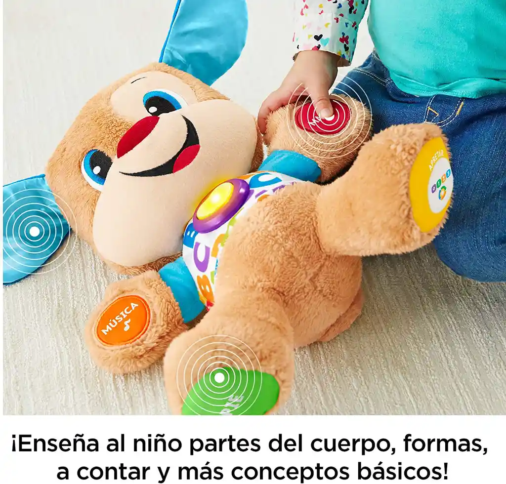 Perrito De Peluche Juguete Interactivo Niños En Español Niña