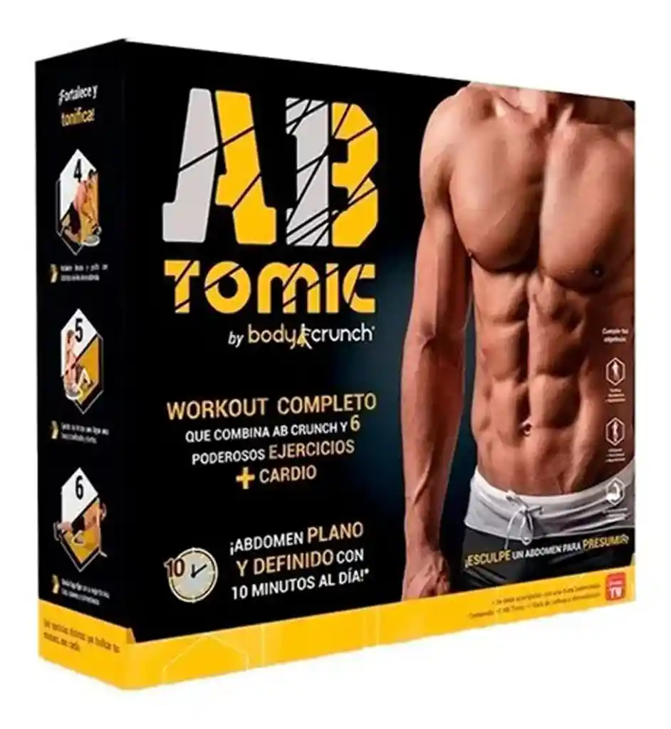 Ab Tomic Maquina Evolution Abdominal 4 Niveles Cardio