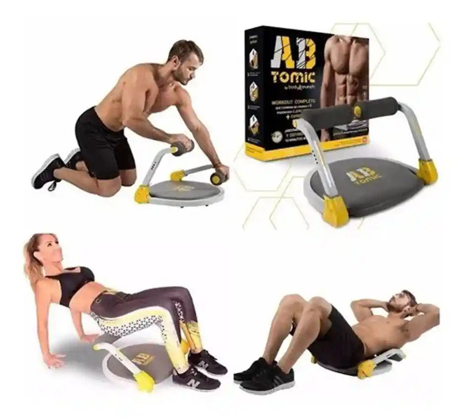 Ab Tomic Maquina Evolution Abdominal 4 Niveles Cardio