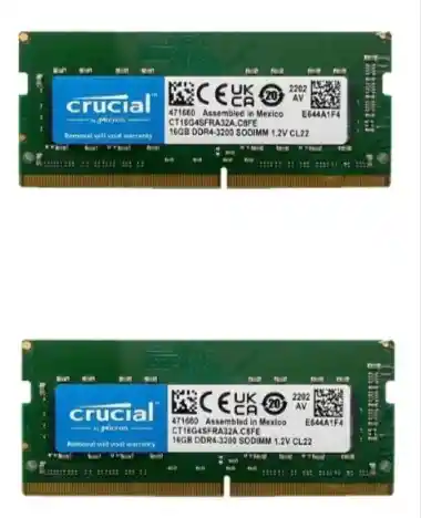 Kit Memoria Ram 2x16 32gb Ddr4 3200 Pc4 Portatil