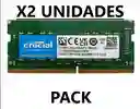 Kit Memoria Ram 2x16 32gb Ddr4 3200 Pc4 Portatil