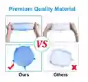 Tapas De Silicona Multiusos Set 6 Pz Alimentos Recipientes