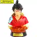 One Piece Wano Country Busto Monkey D Luffy Figura Banpresto