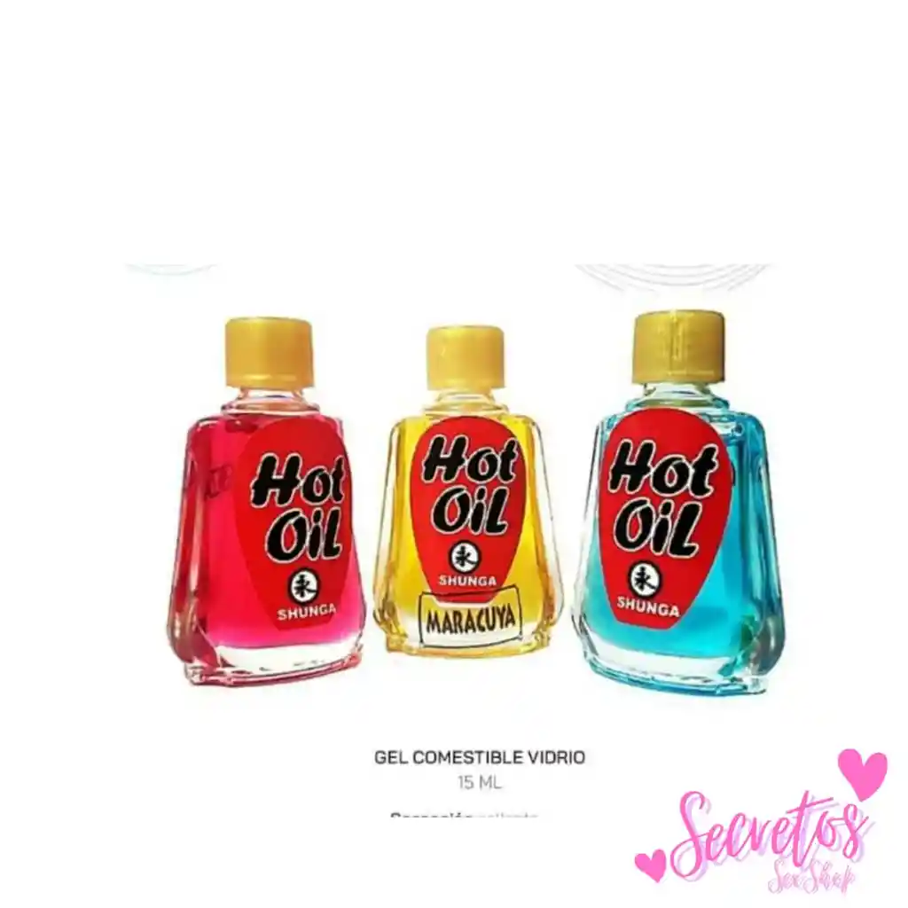 Gel Comestible Hot Oil