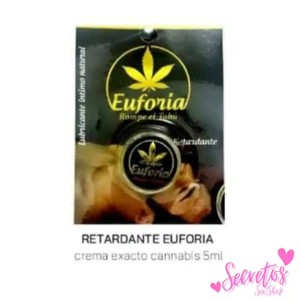 Retardante Crema Extracto De Cannabis