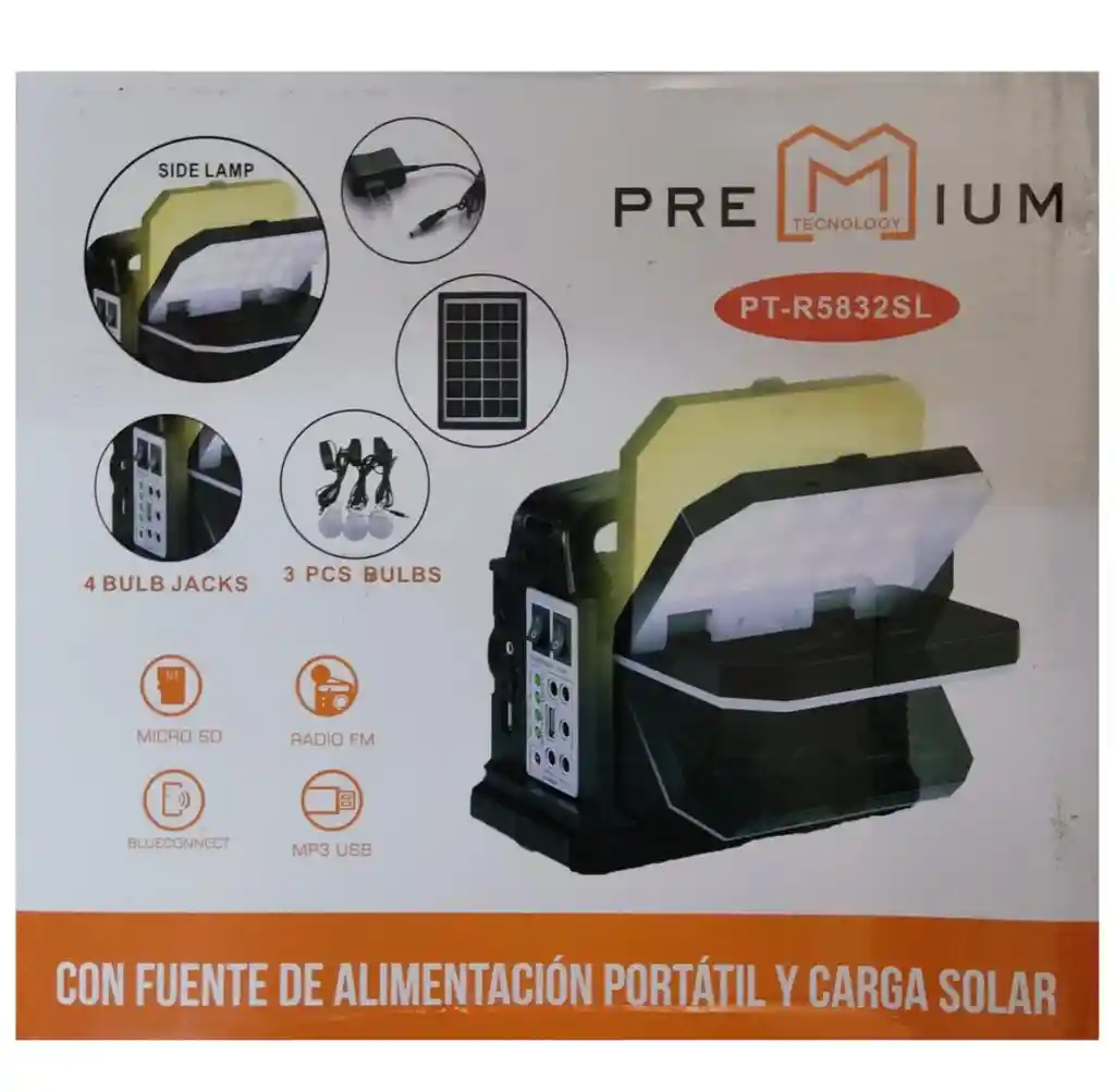 Radio Solar Premiun Pt-r5832sl