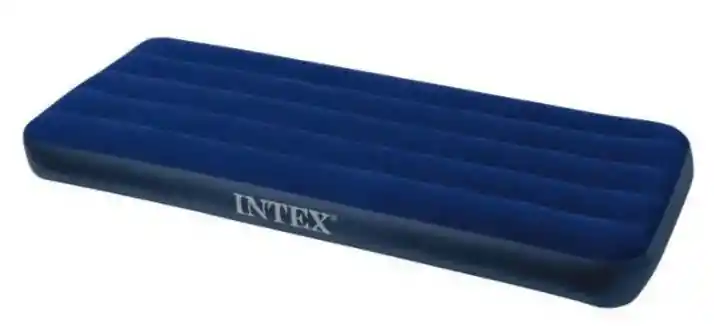 Colchón Colchon Inflable Intex Individual Doble Para Camping 1.52mx2.03mx25cm Colchoneta Inflable, Almohadilla Inflable, Camping.