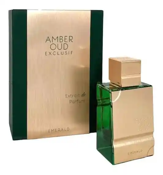 Al Haramain Amber Oud Exclusif Emerald 100ml Para Hombre Y Mujer 100% Original