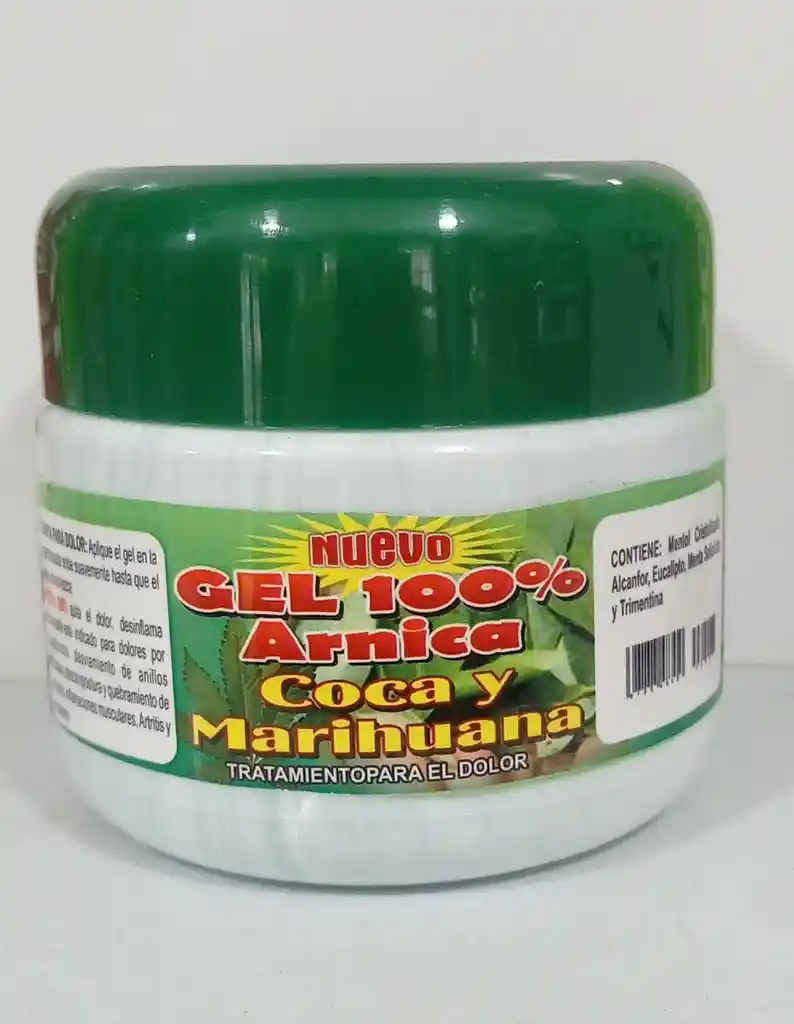 Gel Arnica + Coca Y Marihuana