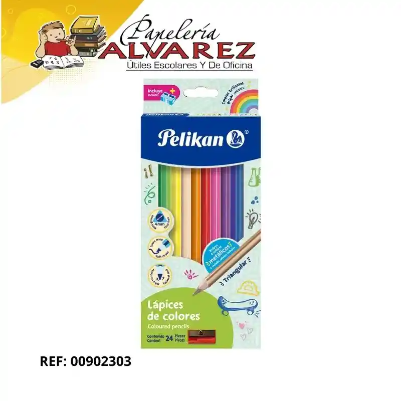 Color Pelikan Redondo 4mm X 24