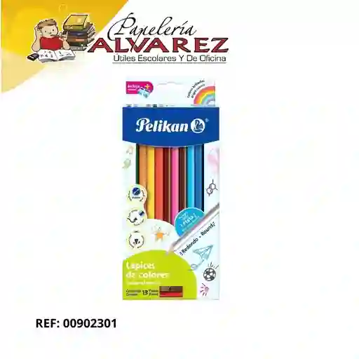 Color Pelikan Triangular 4mm X 13