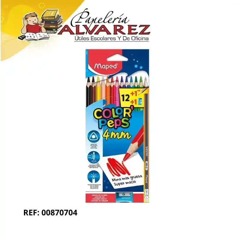 Color Maped Color´peps 4mm X 12