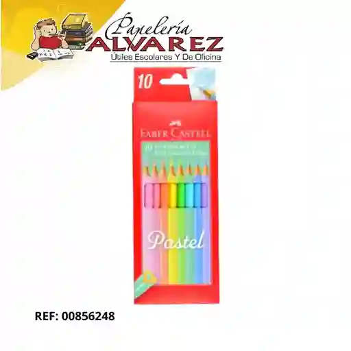 Color Faber Castell Acuarelable Pastel X 10