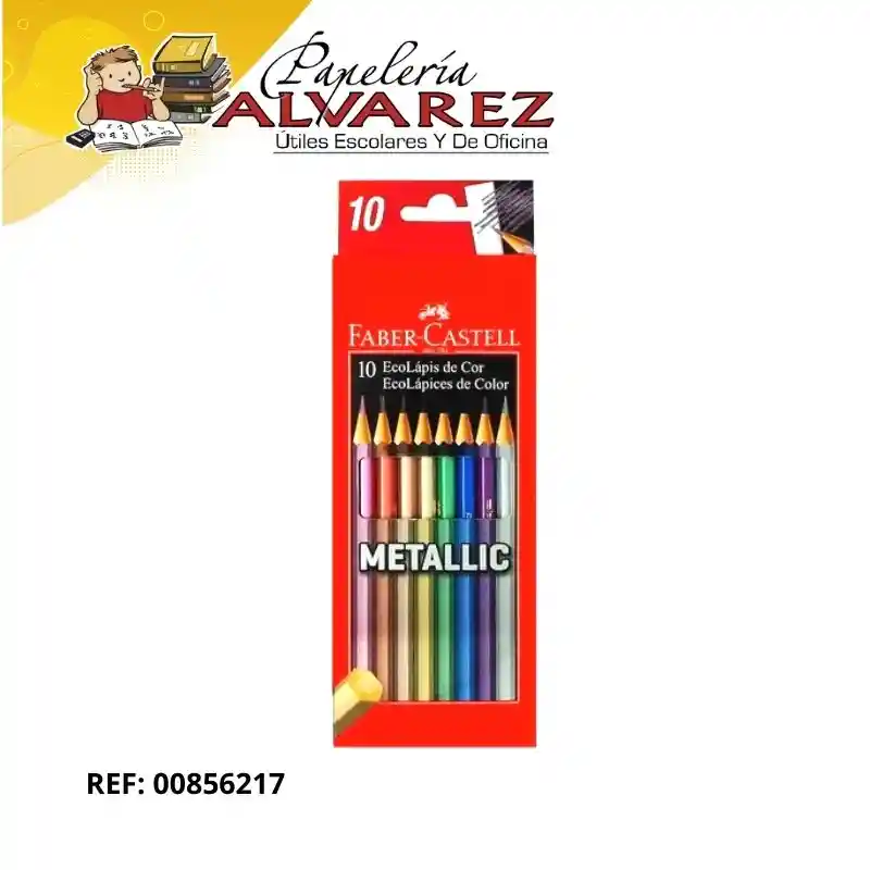 Color Faber Castell Metalizado X 10