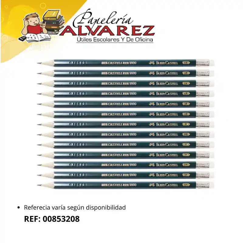 Lapiz Faber Castell Graduado 9000