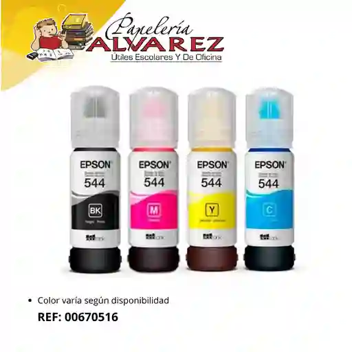 Tinta Impresora Epson 544 - 65ml