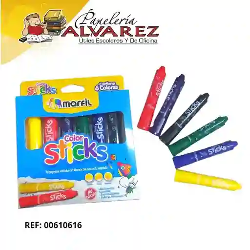 Pintubarritas Marfil 3 En 1 X 6