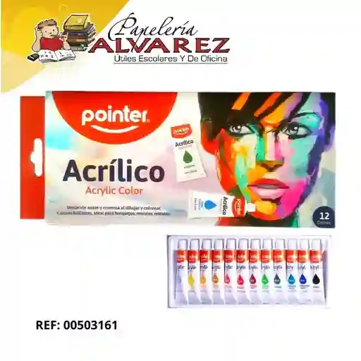 Acrilico Pointer X 12