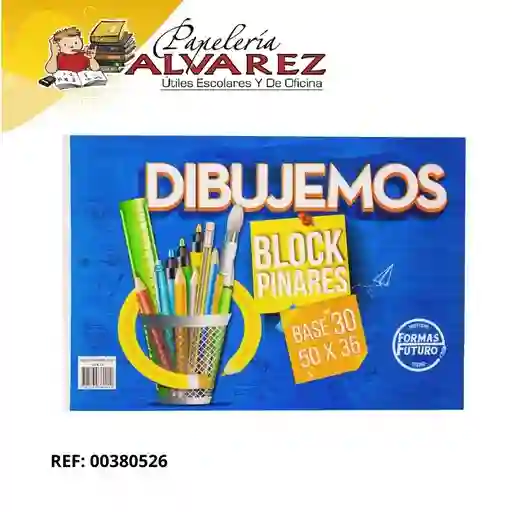 Block Pinares Blanco 50x35 - 1/4