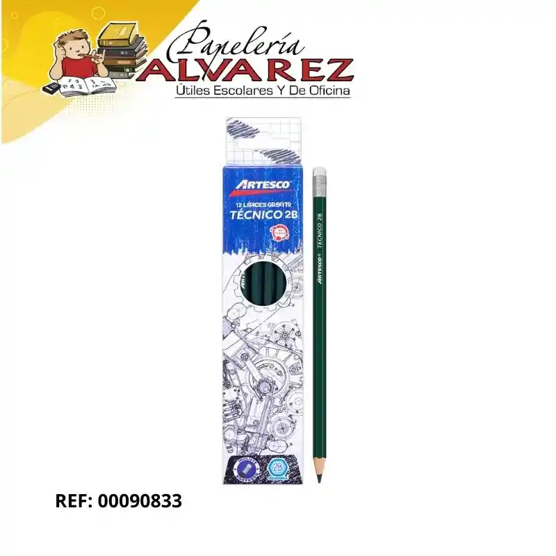 Lapiz Artesco 2b Profesional