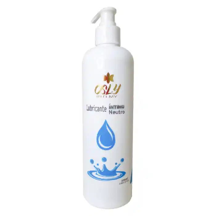 Lubricante Neutro A Base De Agua Osly Intimy 500 Ml