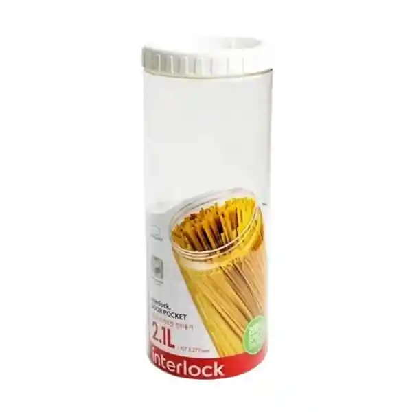 Recipiente Circular Interlock 2.1 L
