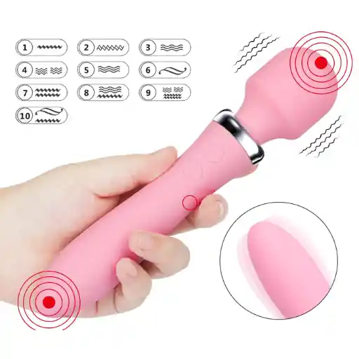 Lilo Vibrador Masajeador Tipo Hitachi Sekswink