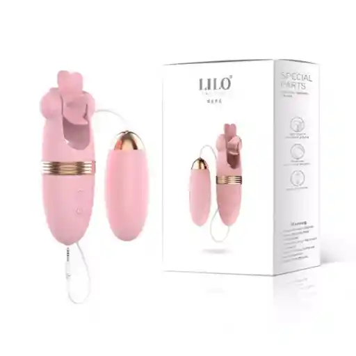 Lilo Vibrador Lenguas Giratorias Y Huevo Vibrador Sekswink