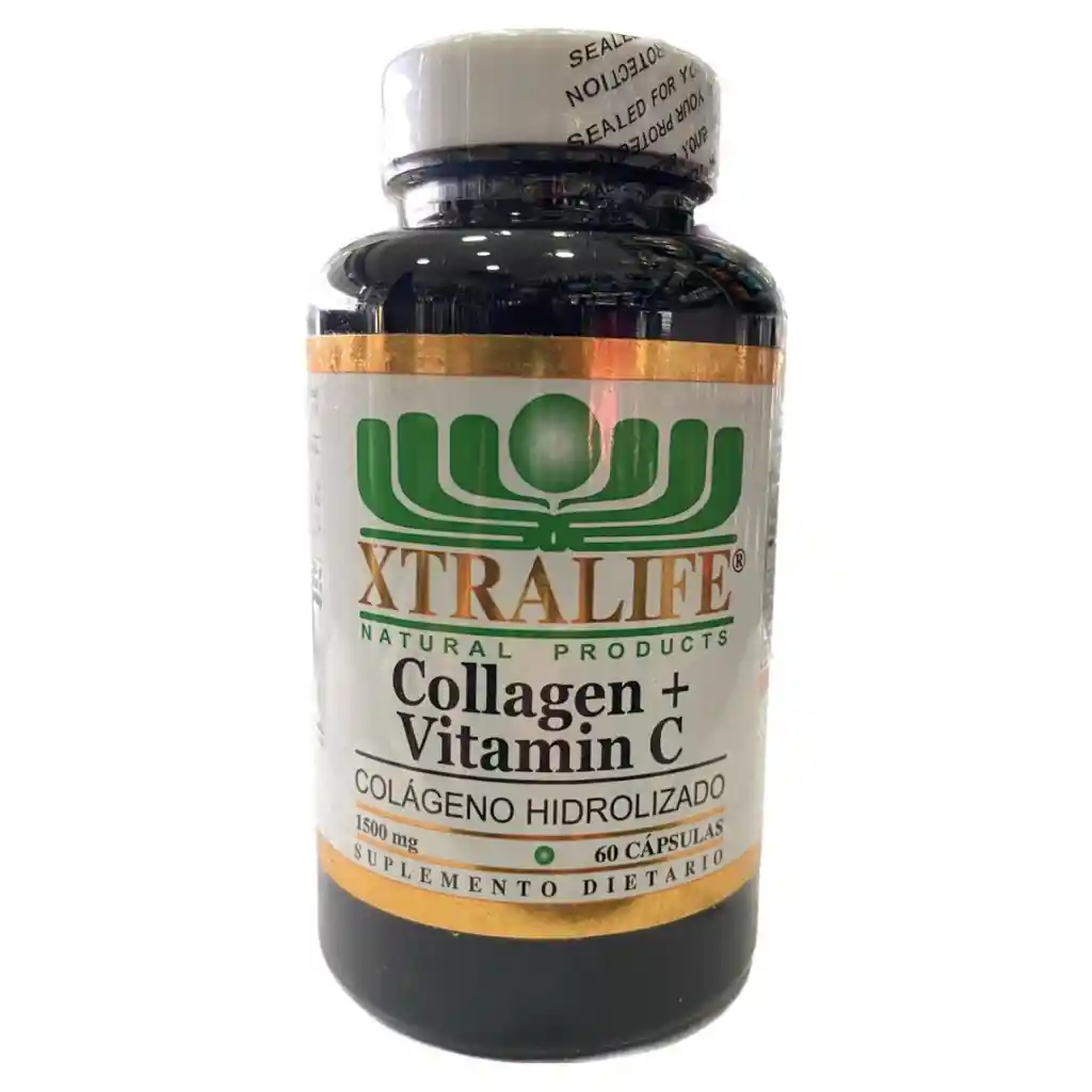  Colageno Hidrolizado + Vitamina C X60 Caps  XTRALIFE 