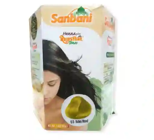 Henna Rajasthan Tono 8/0 Rubio X 80g