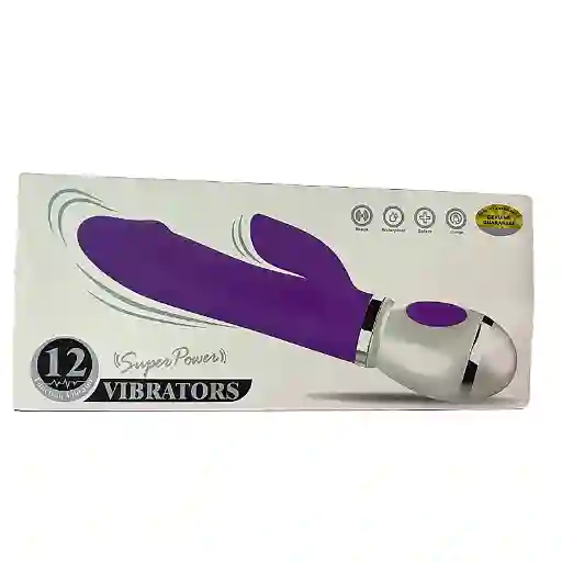 Super Power Vibrador Estimulador De Punto G + Lubricante 30 Ml Sekswink