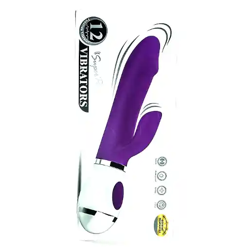 Super Power Vibrador Estimulador De Punto G + Lubricante 30 Ml Sekswink