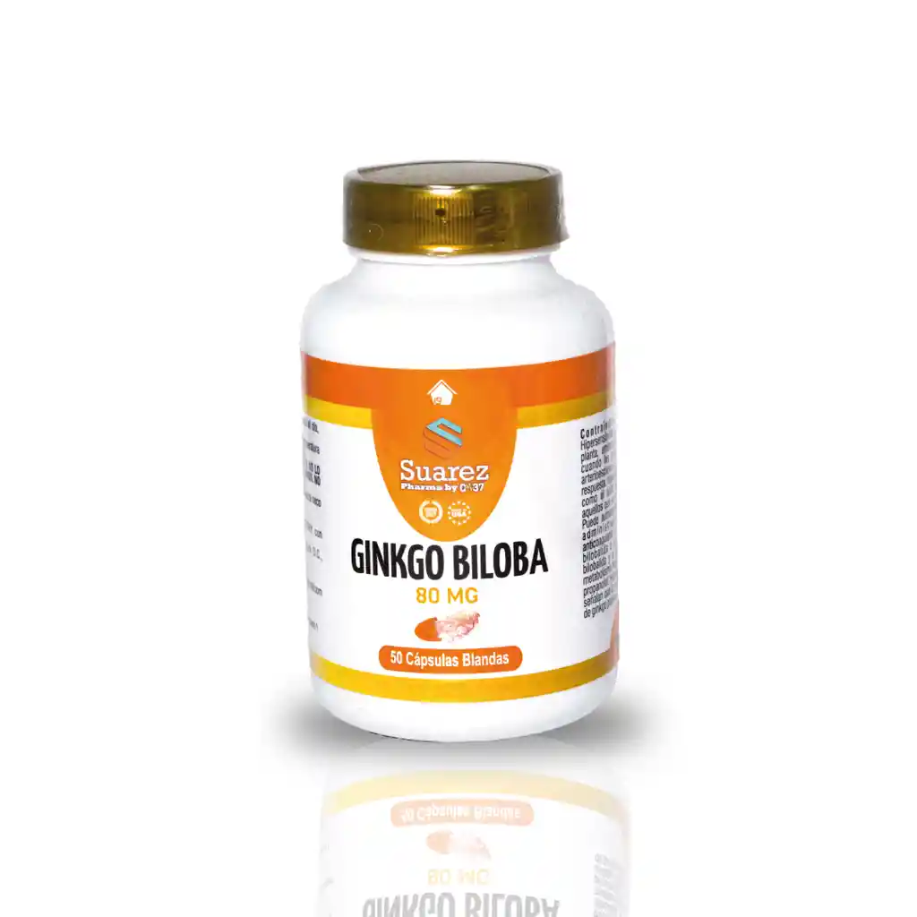 Ginkgo Biloba 80 Mg X 50 Cápsulas